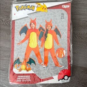 Kids Charizard Costume with Wings